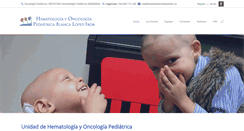 Desktop Screenshot of oncopediatrialopezibor.es